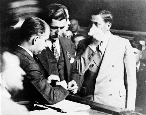 Charles Lindbergh Kidnap case Intermediaries